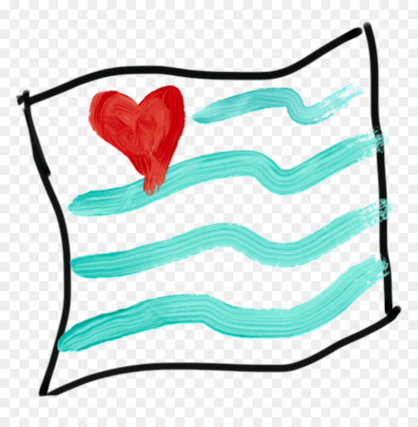 Flag Trans Bigger, HD Png Download - trans flag png