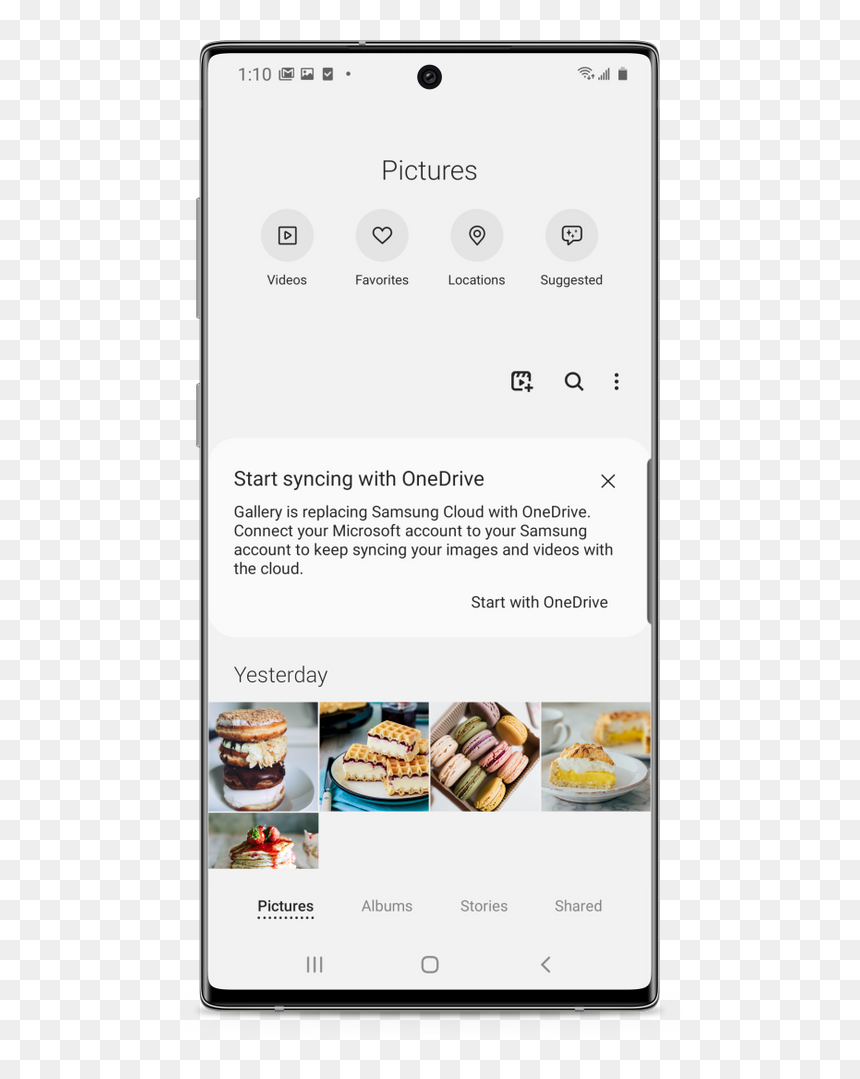 Side Dish, HD Png Download - onedrive png