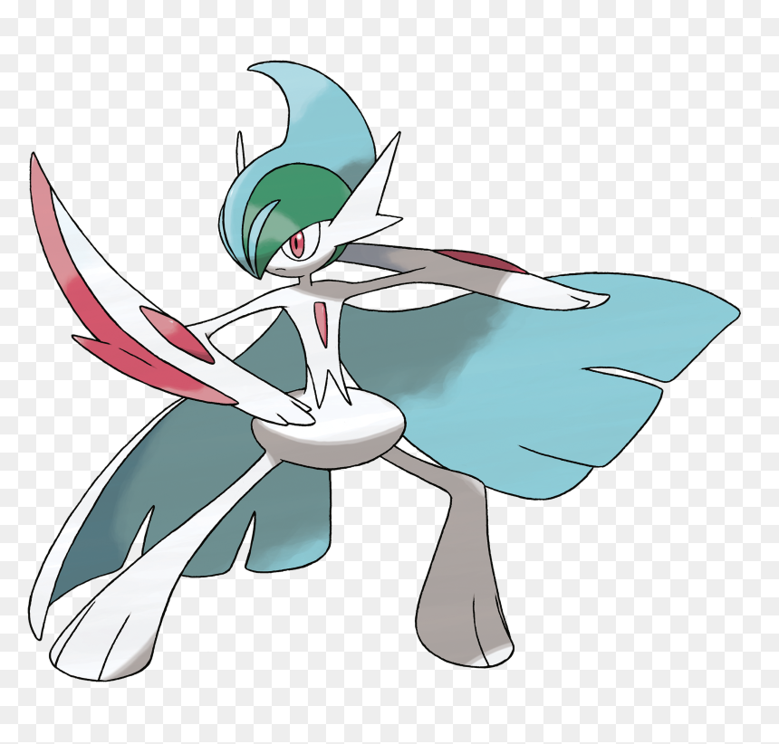 Mega Gallade Pokemon, HD Png Download - pikachu gif png