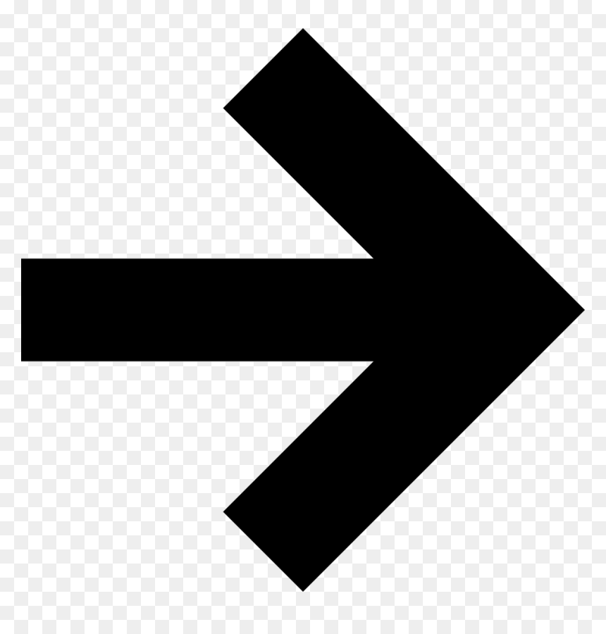 Right Straight Arrow - Arrow Right Png, Transparent Png - straight arrow png
