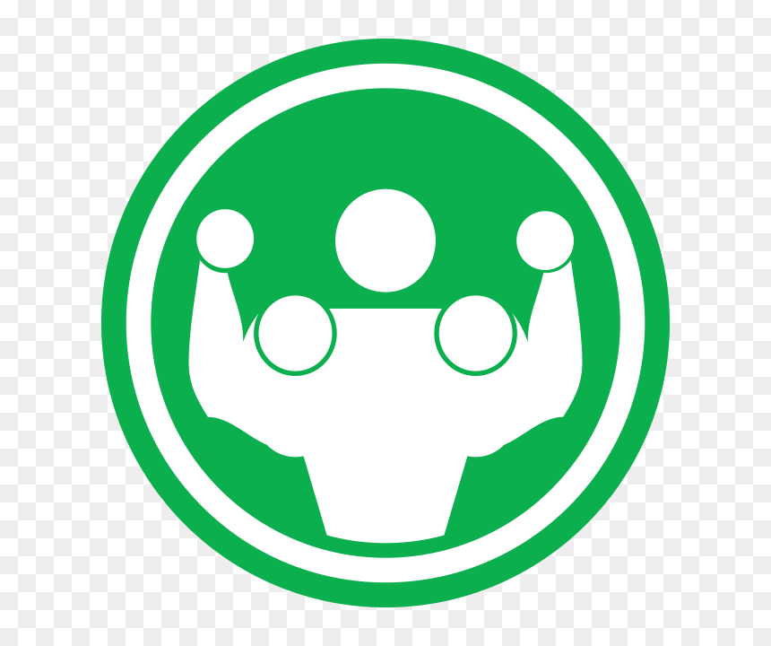 Circle, HD Png Download - muscle icon png