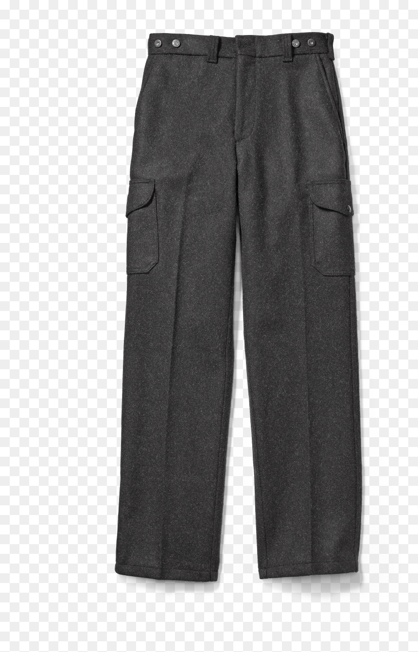 Mackinaw Wool Field Pants Filson Png Wool Hunting Overalls - Pocket, Transparent Png - overalls png