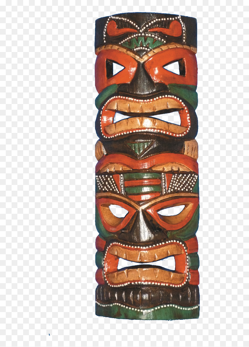 Totem Pole, HD Png Download - tiki mask png