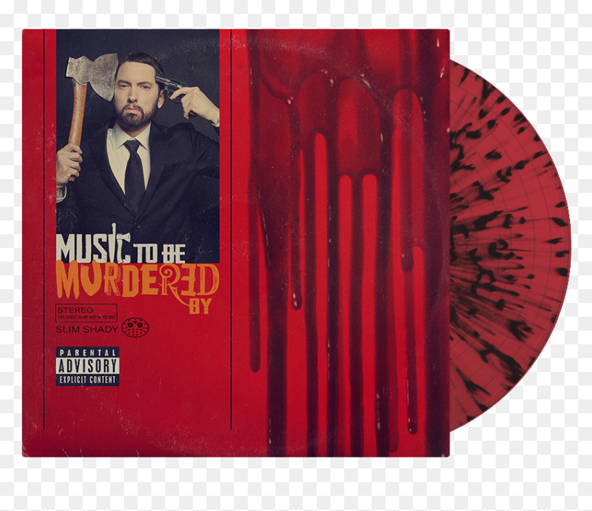 Spacer - Eminem Music To Be Murdered By Vinyl, HD Png Download - eminem face png