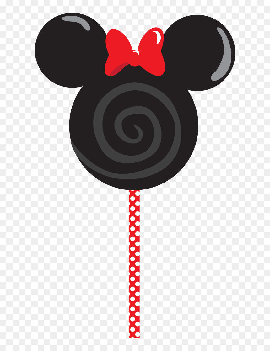 Mickey Mouse Lollipop Clipart, HD Png Download - mouse ears png