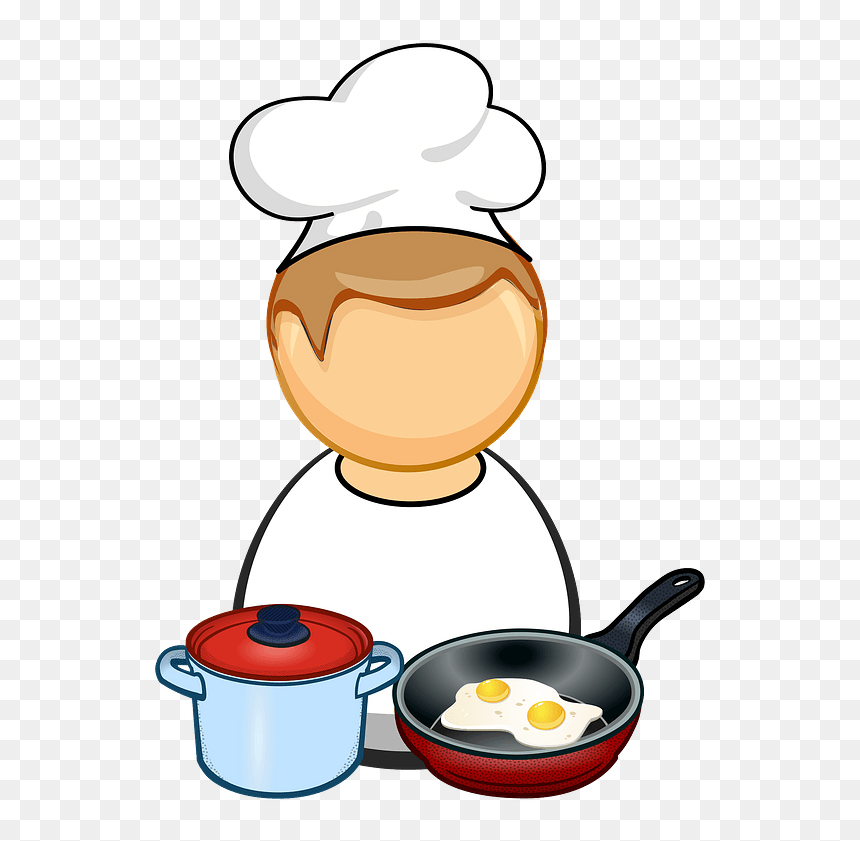 Cook Clipart - Clipart Of Chefs Breakfast, HD Png Download - people cooking png