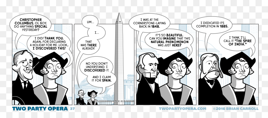 Columbus Day - Cartoon Christopher Columbus, HD Png Download - columbus day png