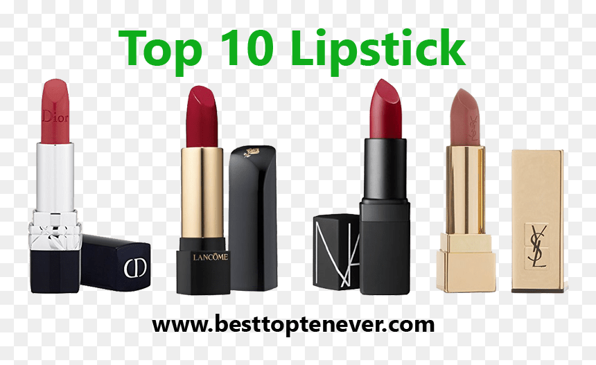 Top 10 Lipstick - Lancome, HD Png Download - mac lipstick png
