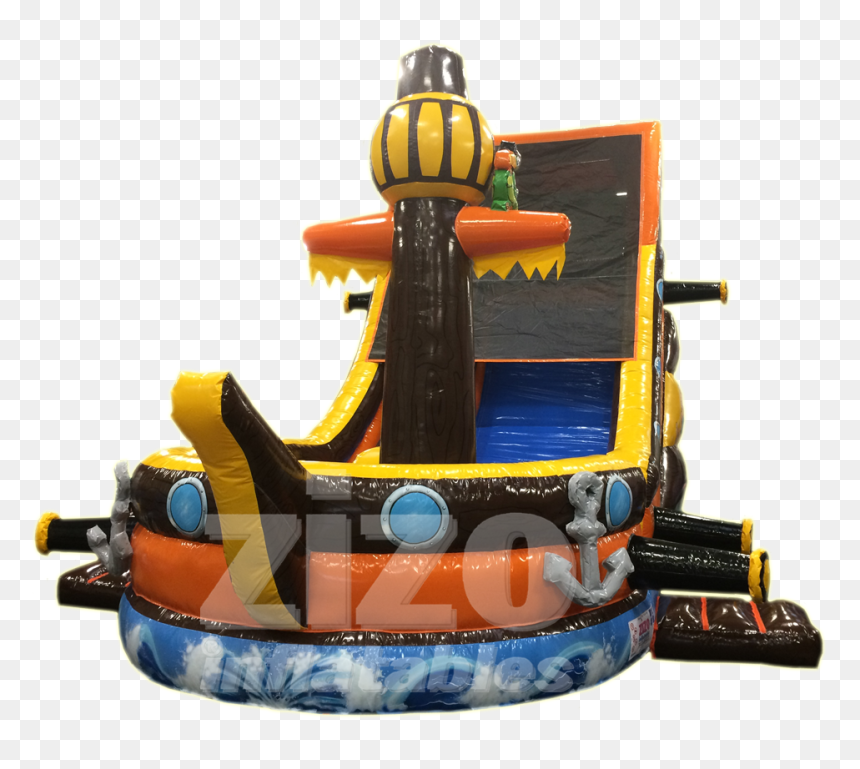 Pirate Boat Slide, HD Png Download - pirate boat png