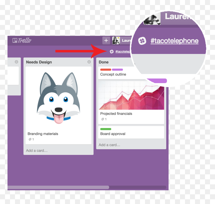 Trello, HD Png Download - slack icon png