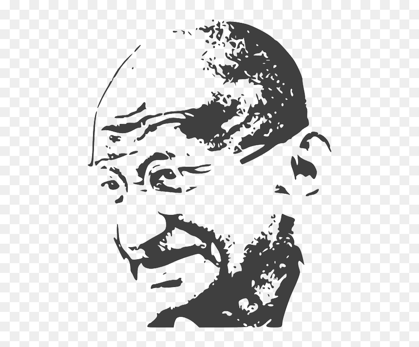 Mahatma Gandhi Series The Wisdom Of Gandhi Indian Independence - Mahatma Gandhi Vector Png, Transparent Png - indian head png