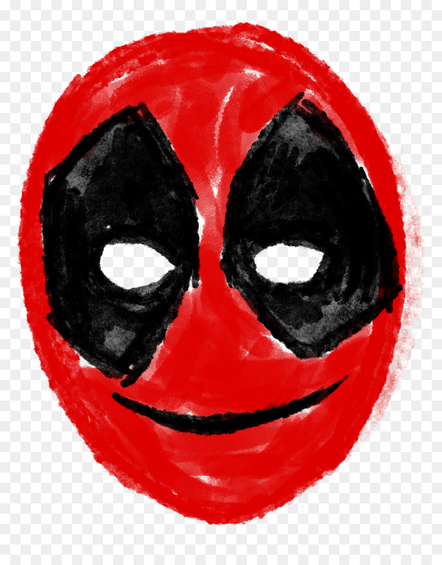 Deadpool, HD Png Download - deadpool face png