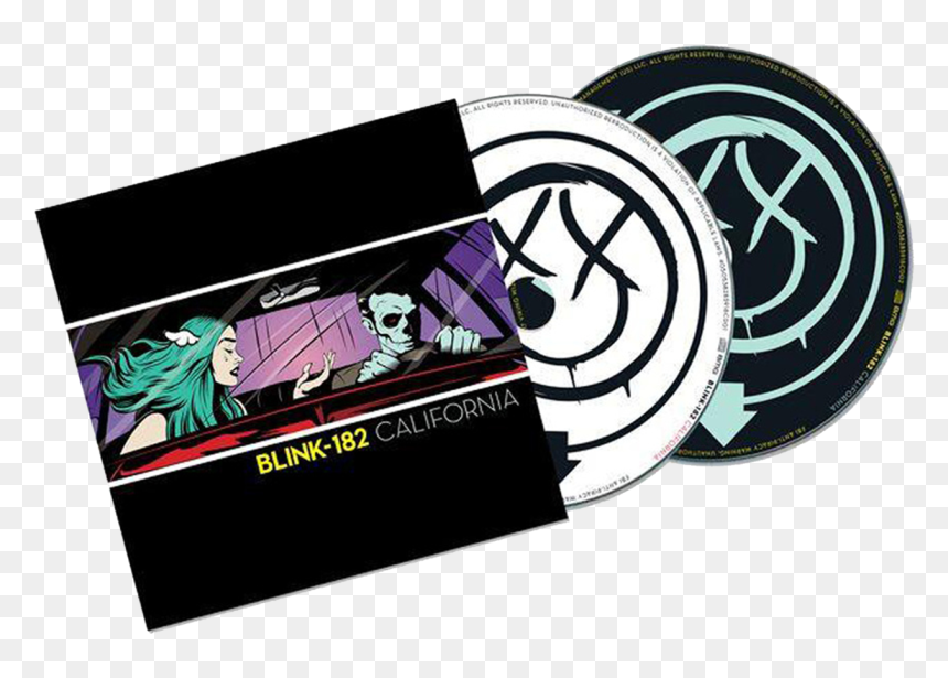 Blink 182 California Deluxe Cd, HD Png Download - blink 182 logo png