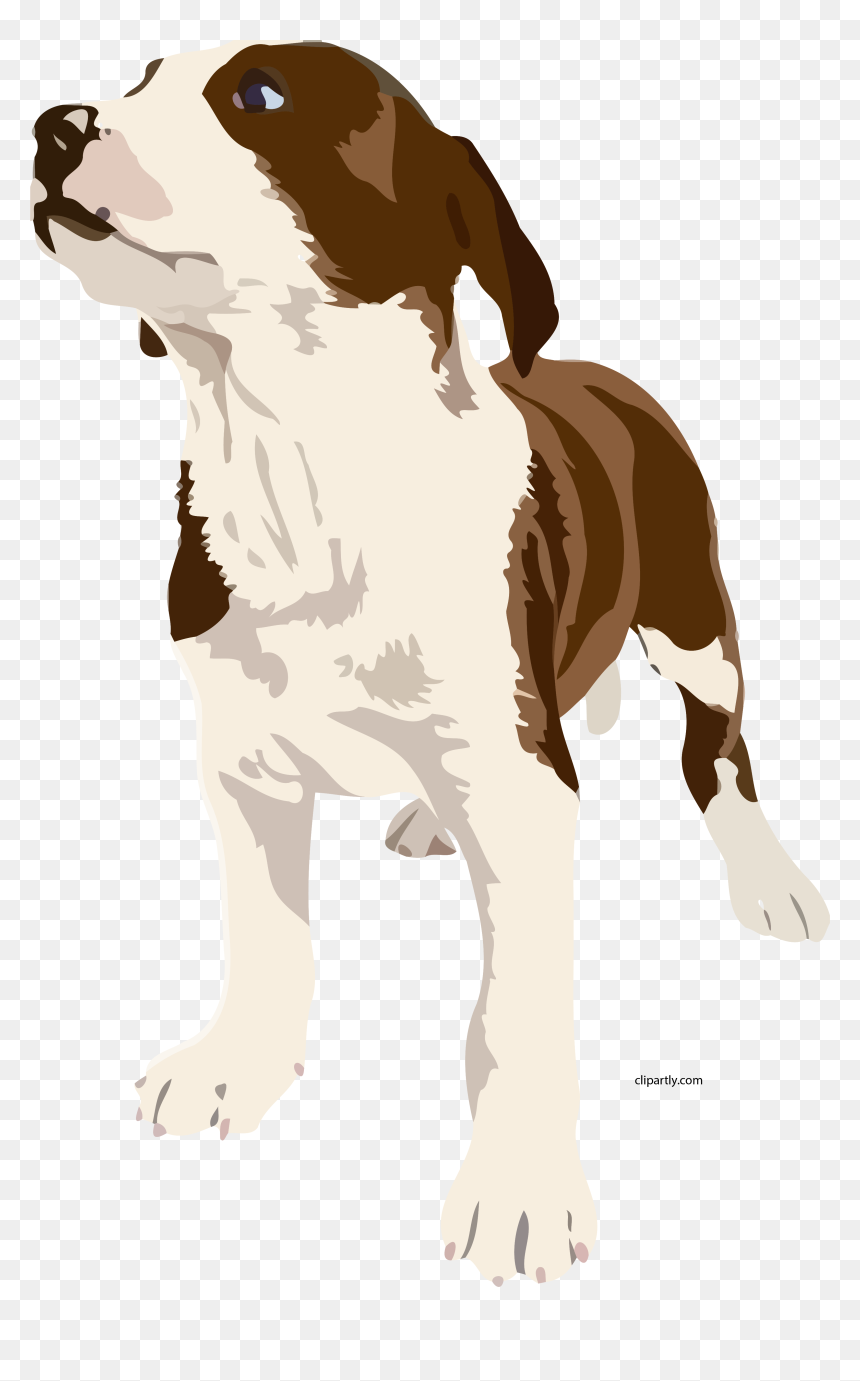 Brown And White Dog Clipart, HD Png Download - realistic dragon png