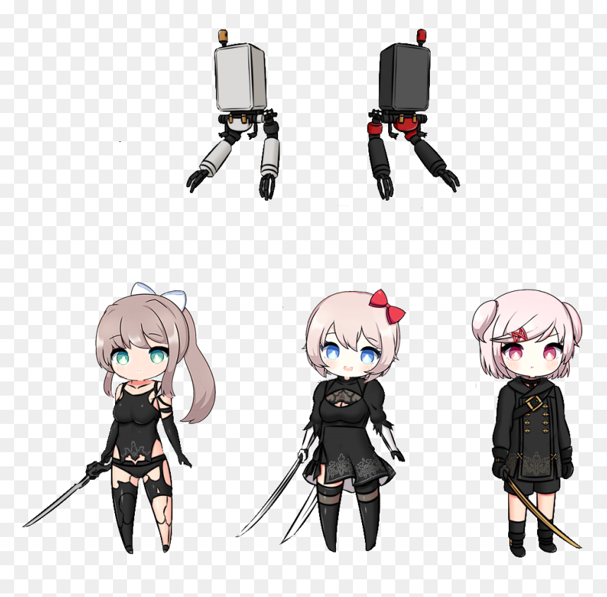 Cartoon, HD Png Download - monika doki doki png