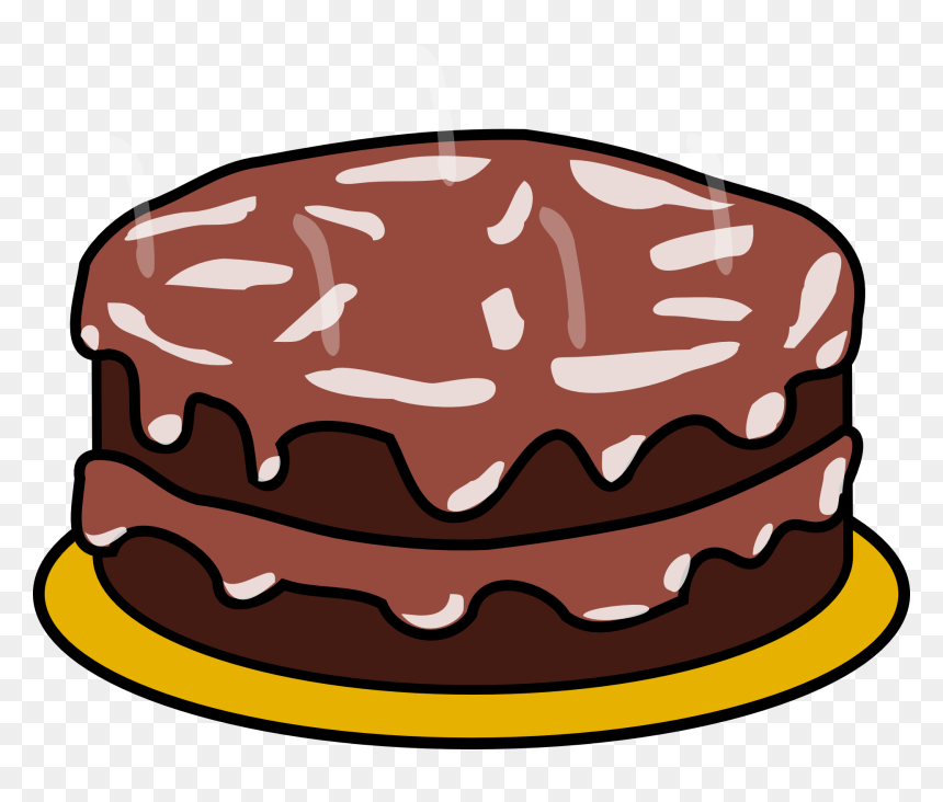 Birthday Cake Clip Art, HD Png Download - chocolate vector png