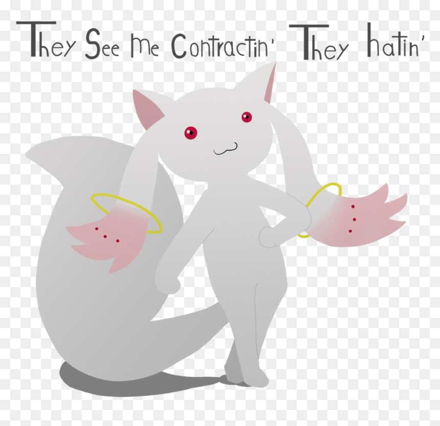 Http - //25 - Media - Tumblr - Com/tumblr Mchc1aymki1rowoamo1 - Kyubey Aesthetic, HD Png Download - kyubey png