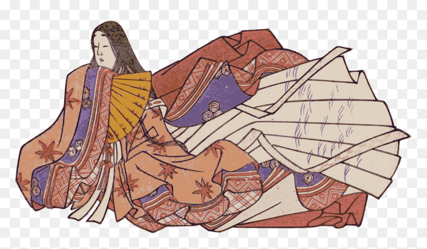 Art,abdomen,muscle - Murasaki Shikibu, HD Png Download - genji face png