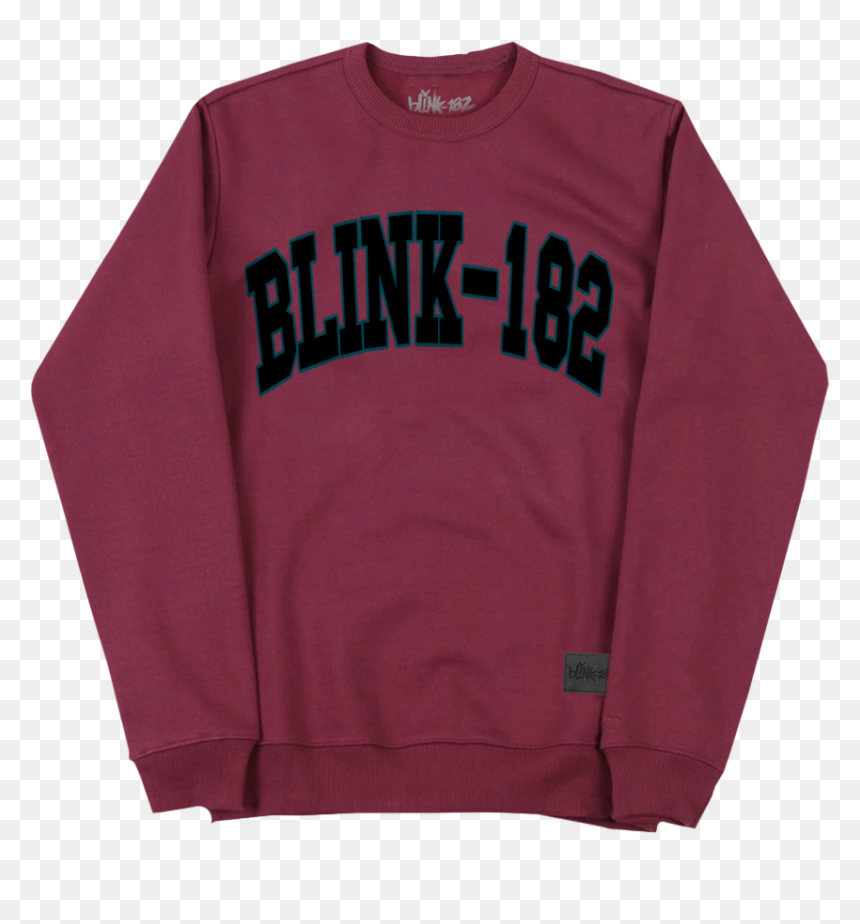Long-sleeved T-shirt, HD Png Download - blink 182 logo png