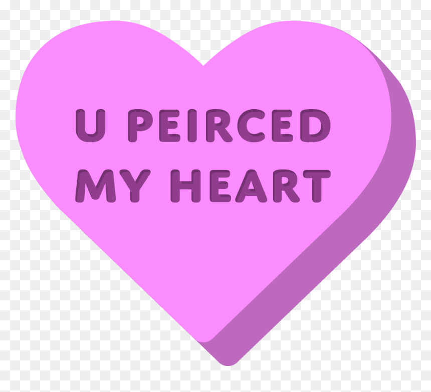 Transparent Conversation Hearts Png, Png Download - valentines hearts png