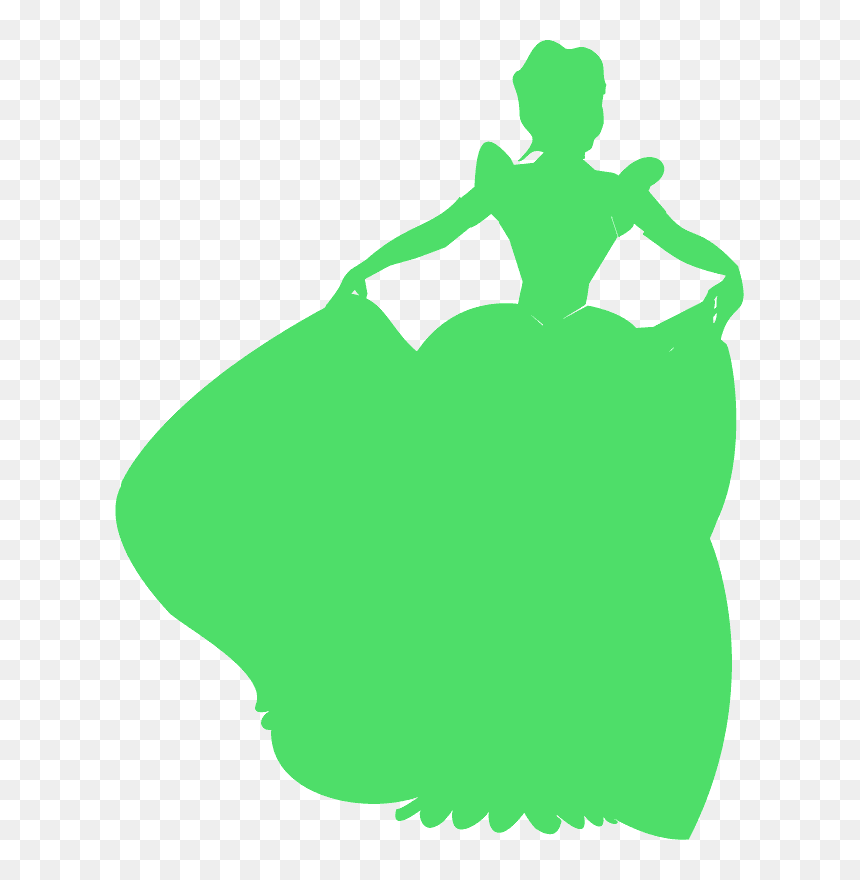 Disney Princess Silhouette Transparent Background, HD Png Download - princess silhouette png