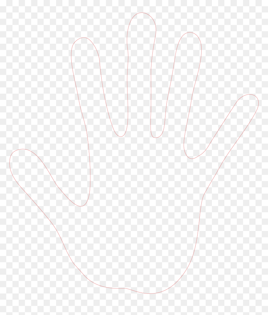 Illustration, Transparent Png - Hand, Png Download - peace hand png