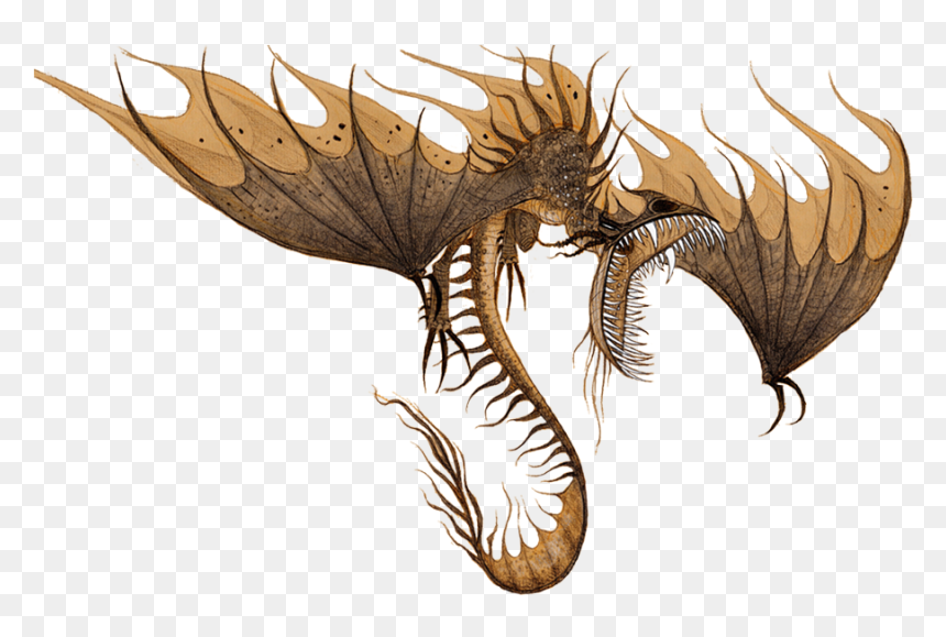 Train Your Dragon Dragon, HD Png Download - realistic dragon png