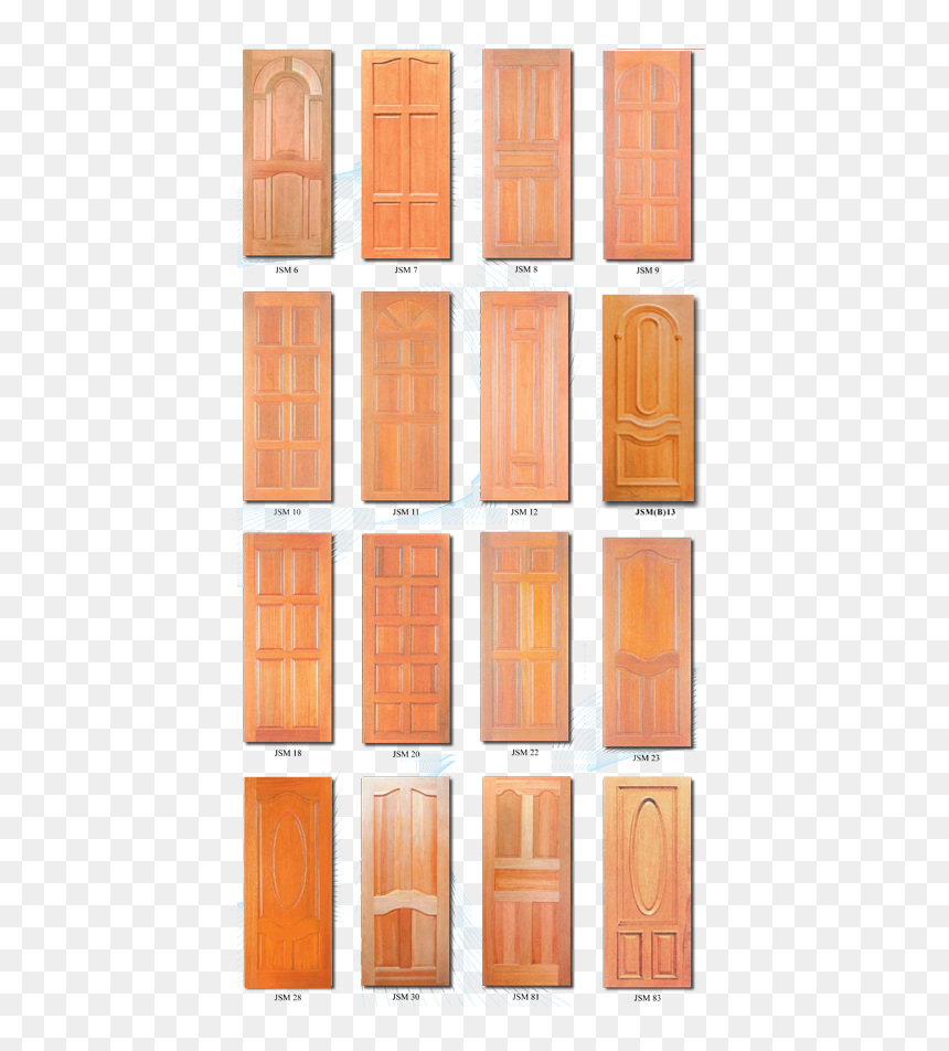 Jsm Solid Wooden Doors - Home Door, HD Png Download - wooden door png
