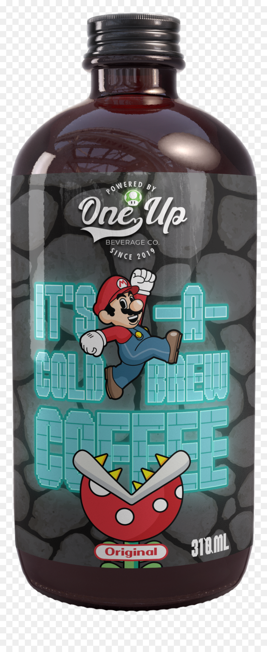 Mario Mockup - Cartoon, HD Png Download - mario brick png