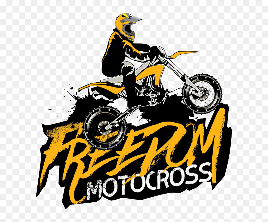 Clip Art Freeuse Logo Motorcycle Design Image Transprent - Logo Motrocross, HD Png Download - motocross png