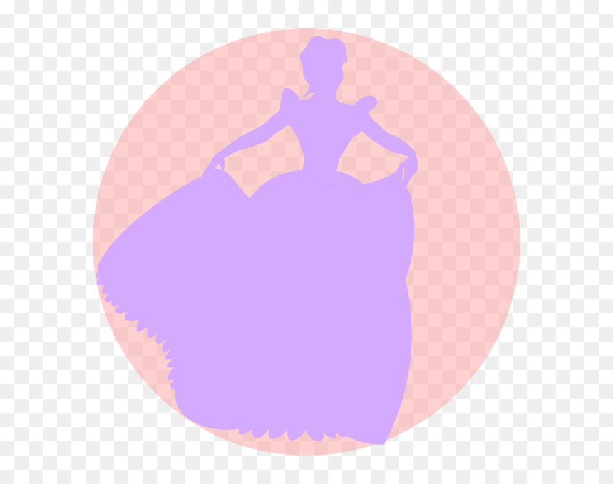 Princess Backgrounds Silhouette, HD Png Download - princess silhouette png