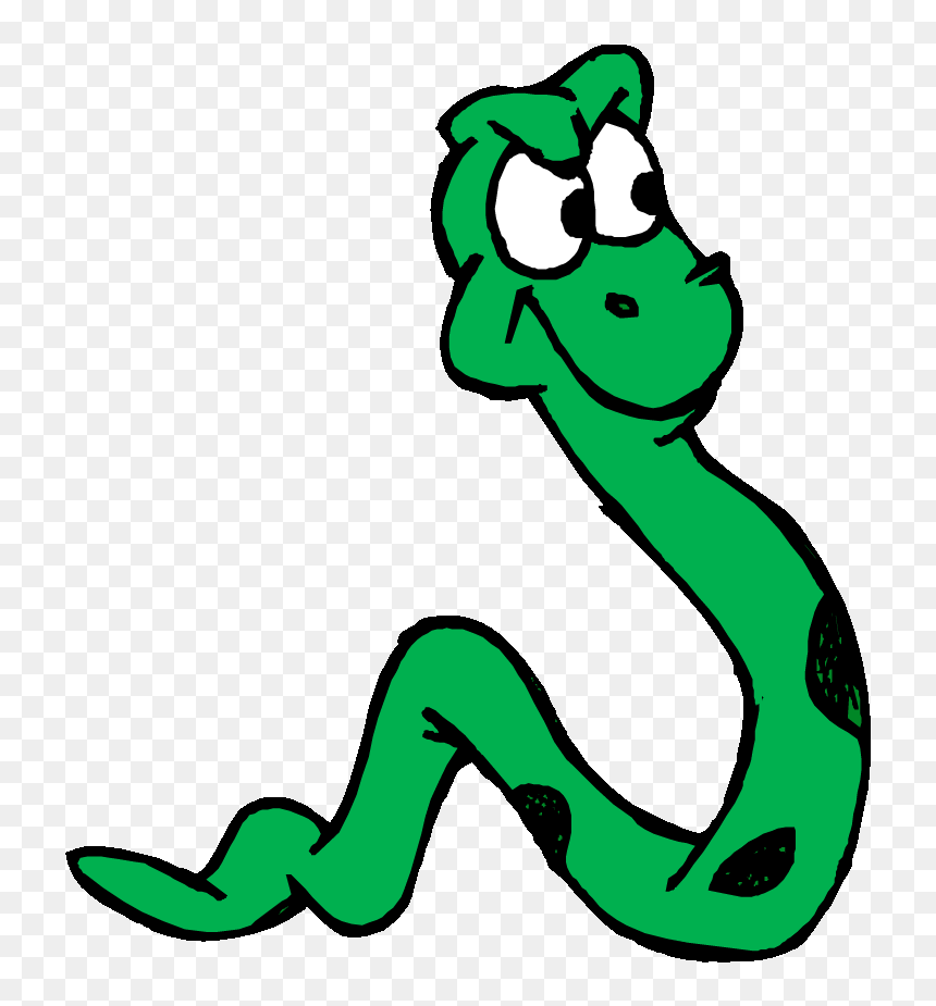 Cartoon Snake Images - No Snakes In Nz, HD Png Download - snake emoji png
