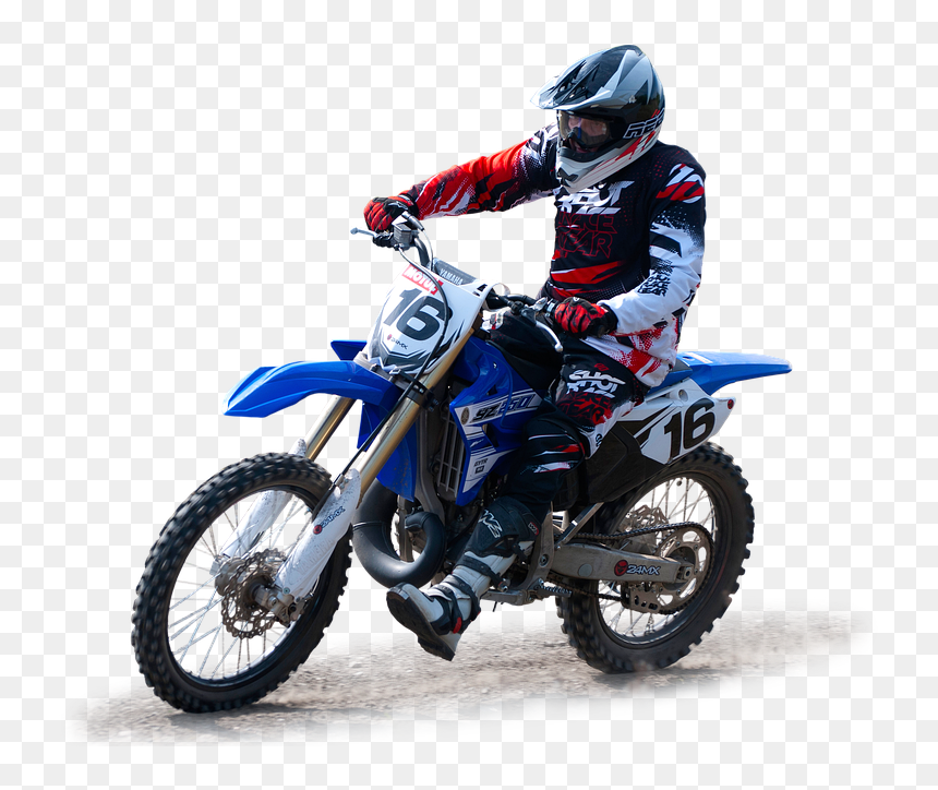 Motorcycle, HD Png Download - motocross png