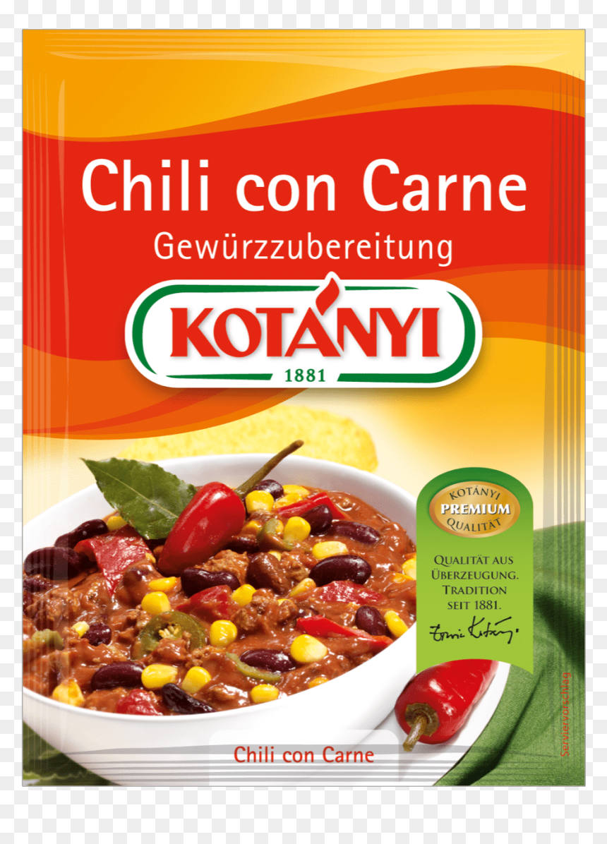 Chilli Con Carne Koření, HD Png Download - bowl of chili png