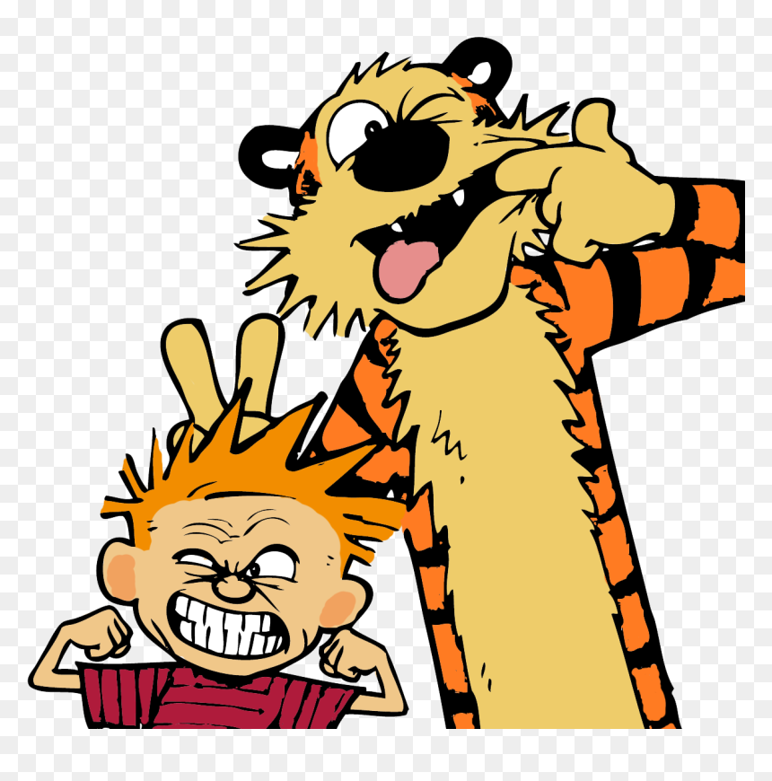 Calvin Y Hobbes Png Clipart , Png Download, Transparent Png - ren and stimpy png