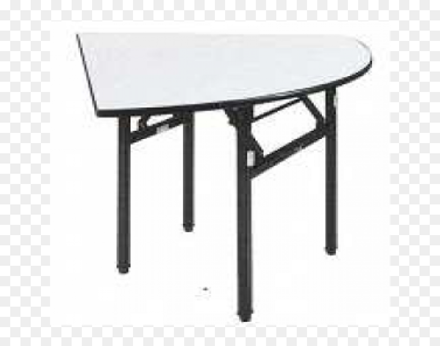Quarter Round Banquet Table, HD Png Download - folding table png