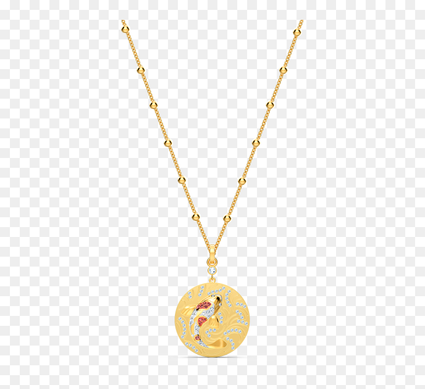 Shine Fish Pendant, Red, Gold-tone Plated - Swarovski Shine, HD Png Download - red sparkles png