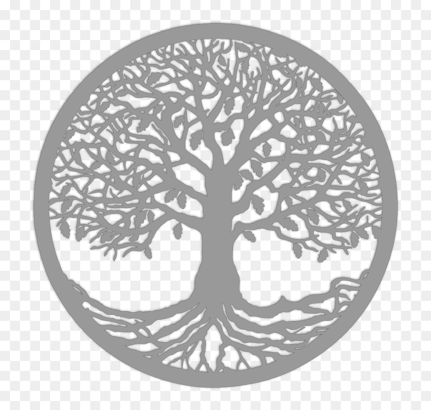 Arbre De Vie Tatouage, HD Png Download - tree of life silhouette png