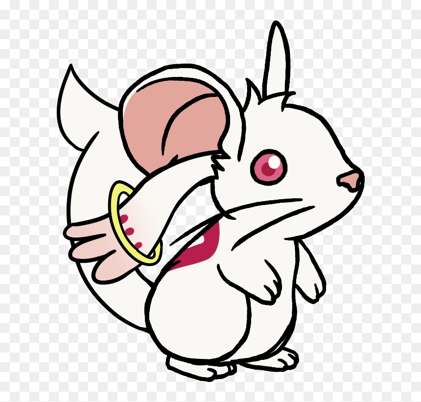 Little Mouse Coloring Pages, HD Png Download - kyubey png