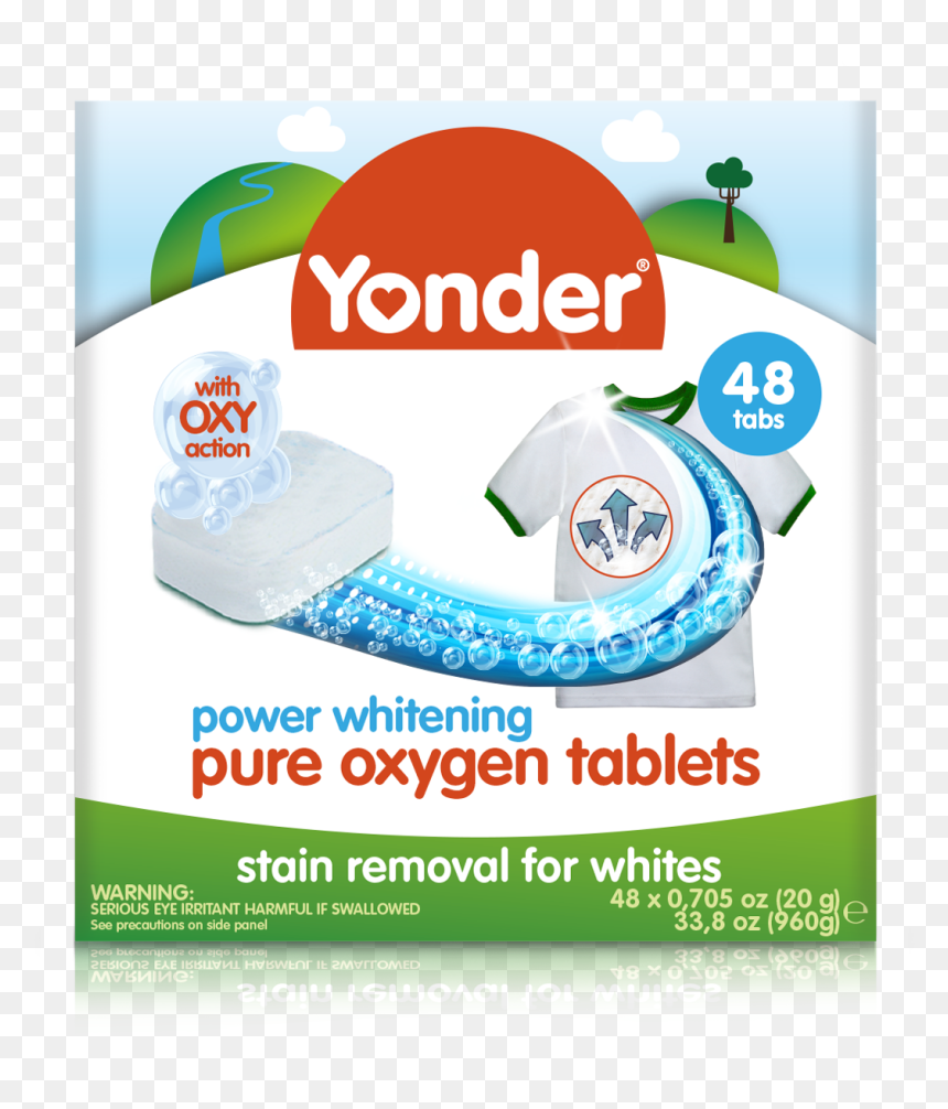 Yonder Laundry Whitener - Acrylate Copolymer Dishwash Sodium, HD Png Download - dirt stain png