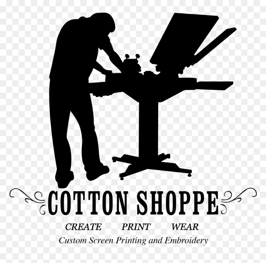 Cotton Shoppe Logo2 - Silhouette, HD Png Download - golden gate bridge silhouette png