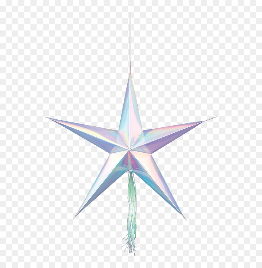 Silver Colour Star, HD Png Download - 3d star png