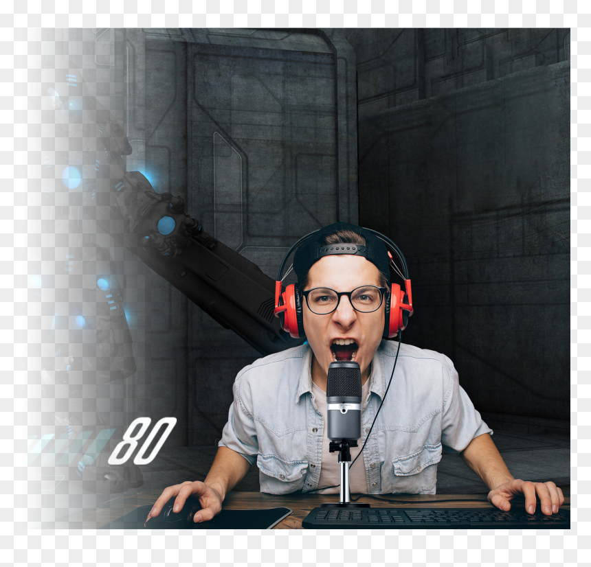 Podcast Or Voice Overs - Avermedia Live Streamer Cam 313, HD Png Download - podcast microphone png