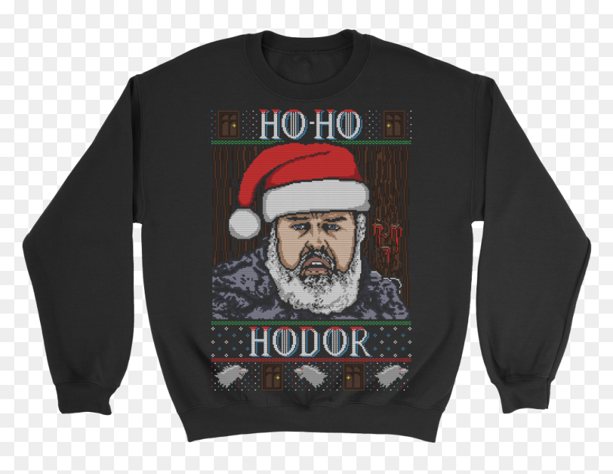 Ho Ho Hodor Holiday Sweater - Ho Ho Hodor Sweater, HD Png Download - hodor png