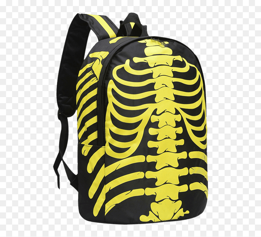 Transparent Backpack Emoji Png - Skeleton Backpack, Png Download - backpack emoji png