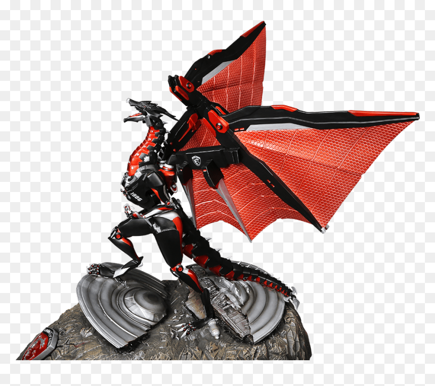 Msi Lucky Dragon Statue, HD Png Download - realistic dragon png