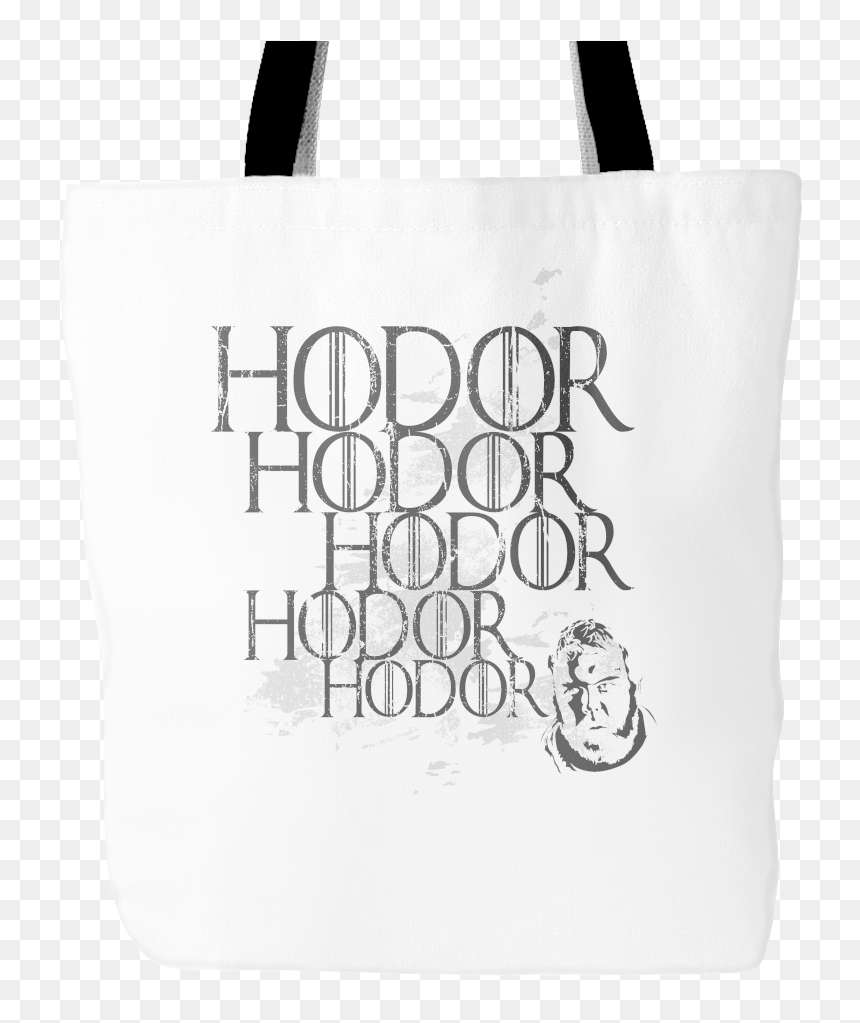 Hodor Tote Bags - Tote Bag, HD Png Download - hodor png