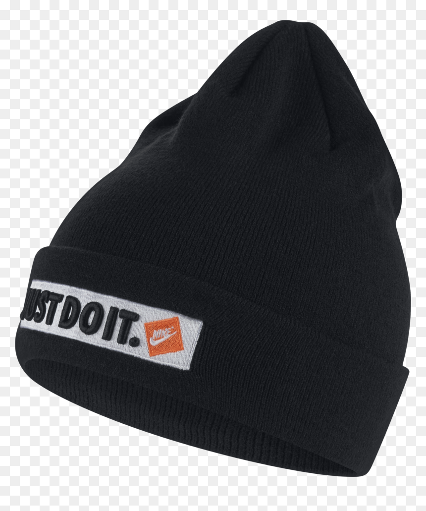 Transparent Nike Just Do It Png - Beanie, Png Download - nike just do it png