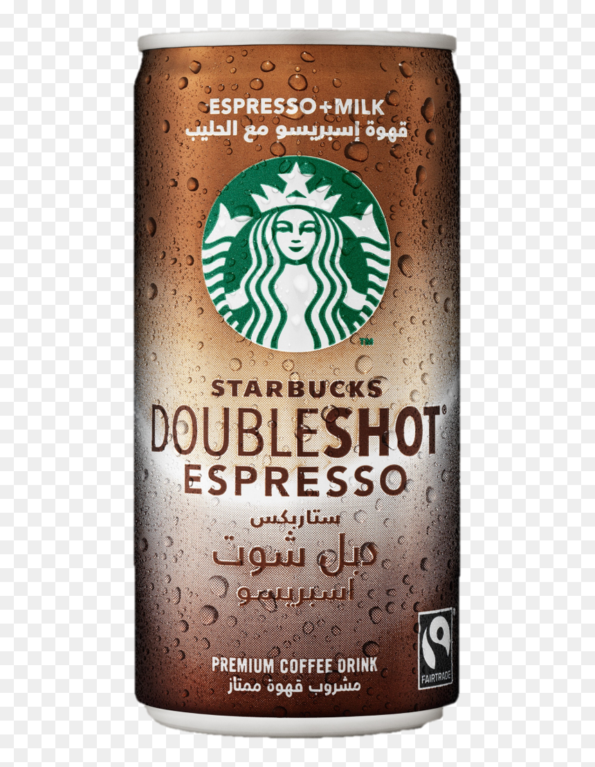 Starbucks Doubleshot Espresso And Milk, HD Png Download - starbucks drink png
