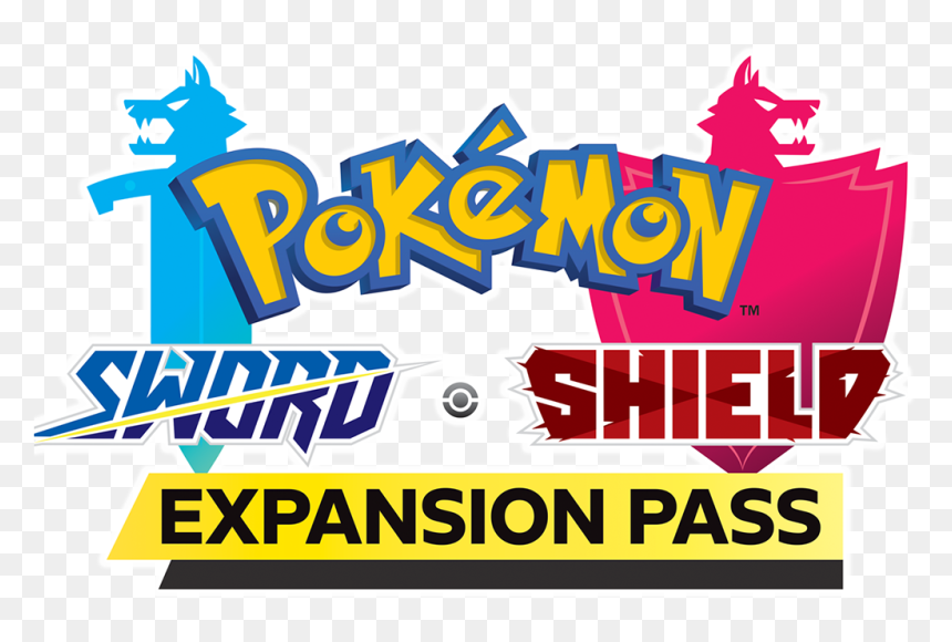 Pokemon Sword Expansion Pass Logo, HD Png Download - shield and sword png